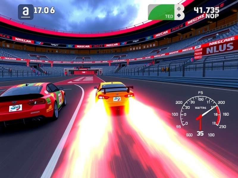 Real Racing 3 NASCAR Daytona Gameplay