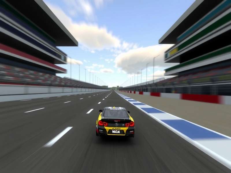 Real Racing 3 NASCAR Race at Indianapolis Motor Speedway