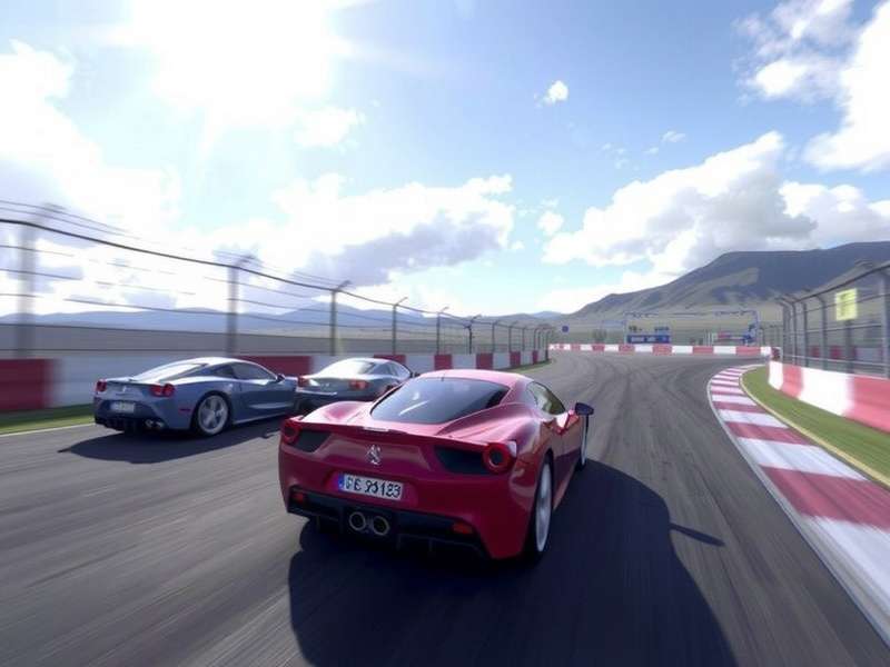 NASCAR pack racing in Real Racing 3 on Daytona Speedway