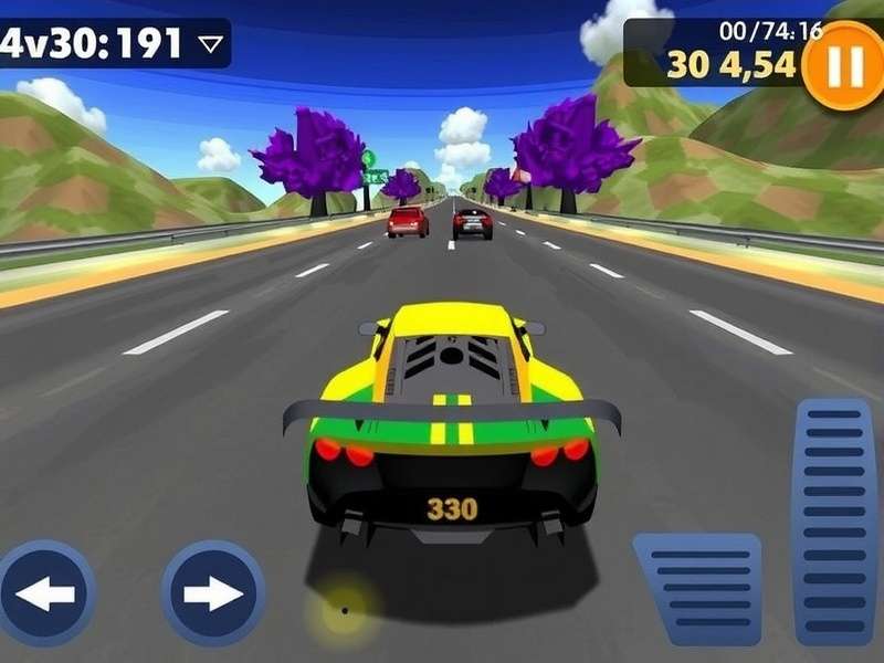 Real Racing 3 gameplay screenshot with Indian scenery