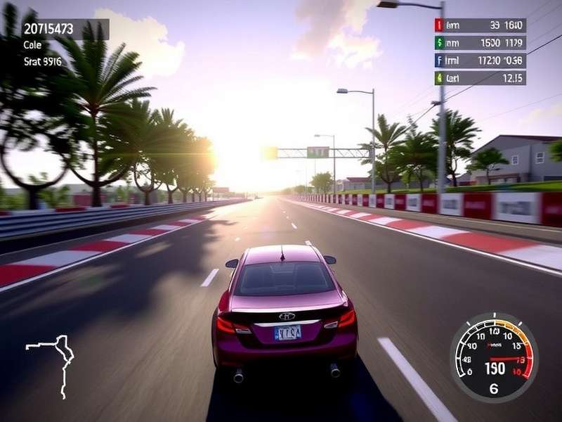 Real Racing 3 Gameplay on Windows 10 PC showing high-quality graphics and Indian racing scene