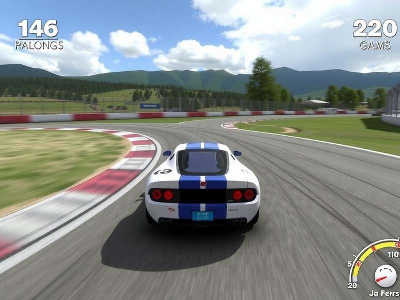 Real Racing 3 gameplay screenshot showing a Ferrari on track