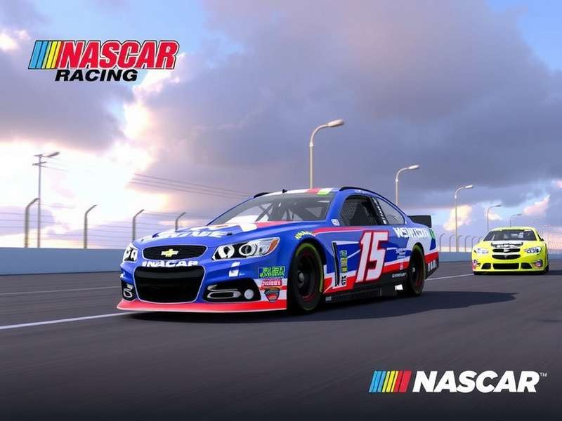 Real Racing 3 Nascar Pack featuring high-detail stock cars racing at Talladega Superspeedway