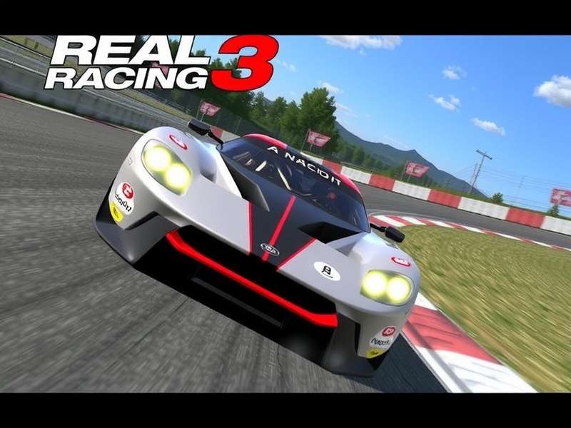 Real Racing 3 PC gameplay screenshot showing detailed graphics