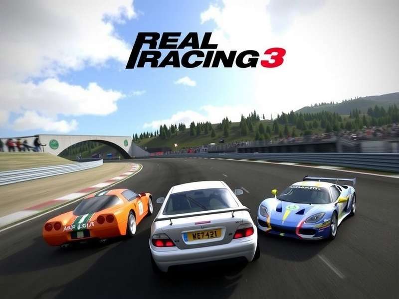 Real Racing 3 gameplay on PC Windows 10 with high-quality graphics