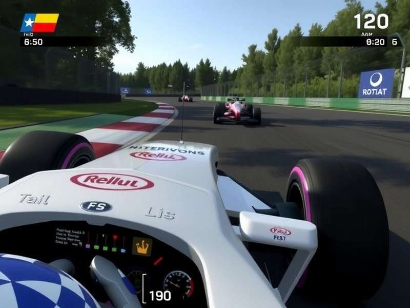 Real Racing 3 Formula 1 car lineup showcasing Mercedes, Ferrari, and Red Bull