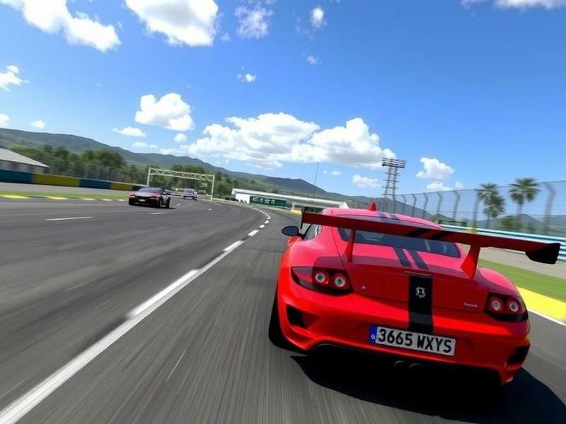 Real Racing 3 gameplay on Windows 11 with high-quality graphics