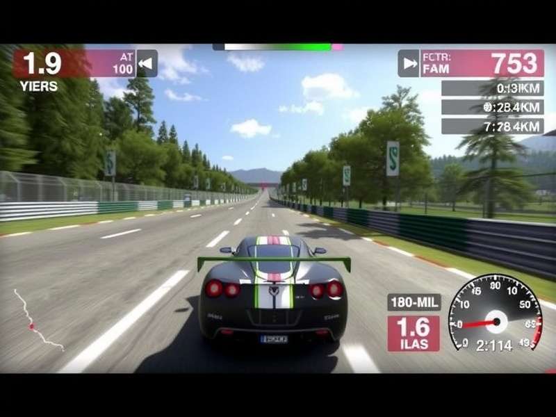 Smartphone showing Real Racing 3 download progress with error message