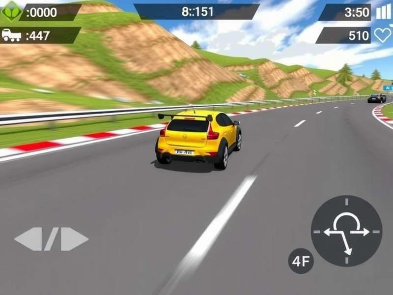 Real Racing 3 download error screen on mobile device in Tamil interface