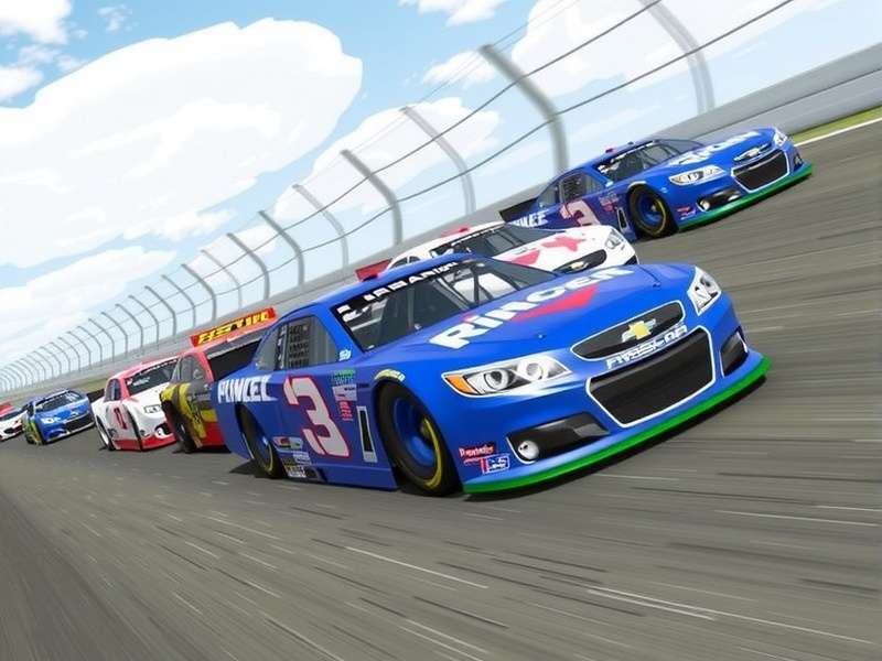 Real Racing 3 NASCAR 2017 season – high-bank oval racing with stock cars on mobile