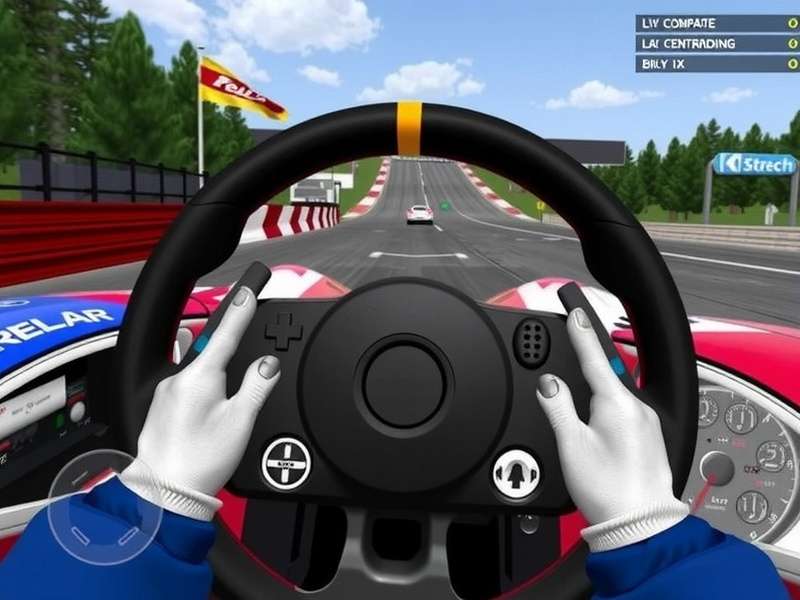 Real Racing 3 PC Steering Wheel setup with Logitech G29 and racing cockpit