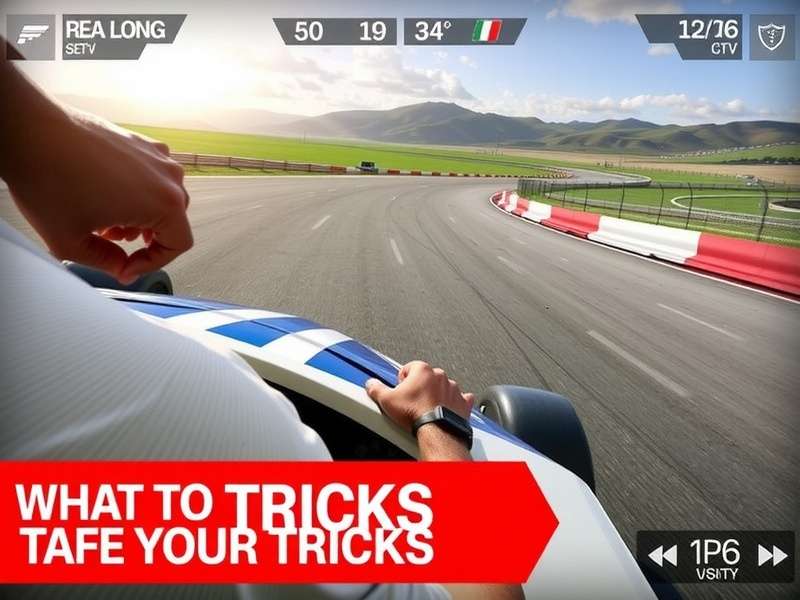 Real Racing 3 India – Tips and Tricks ultimate guide cover image showing a race car on track
