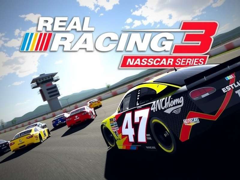 Real Racing 3 Nascar Series – Indian racers competing on Daytona-style oval track