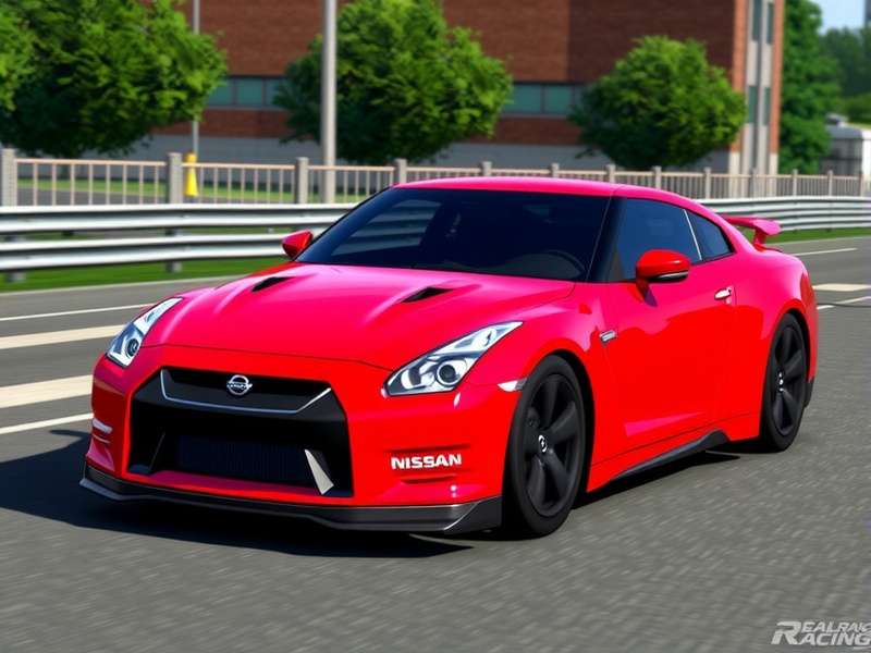 Nissan GT-R and 240Z racing on track in Real Racing 3 — Indian edition