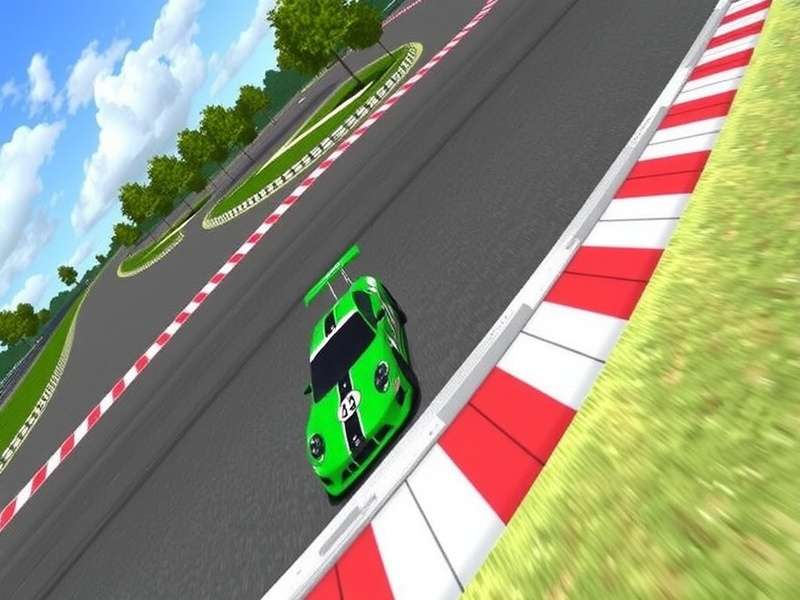 Real Racing 3 NASCAR Daytona track guide with racing lines and braking points