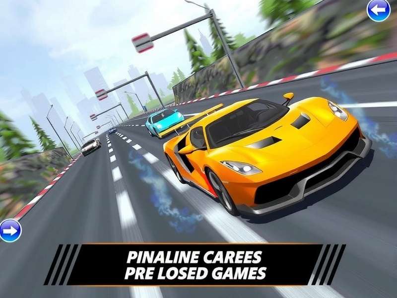 Real Racing 3 India car game download banner showing racing on track with Indian flag colors