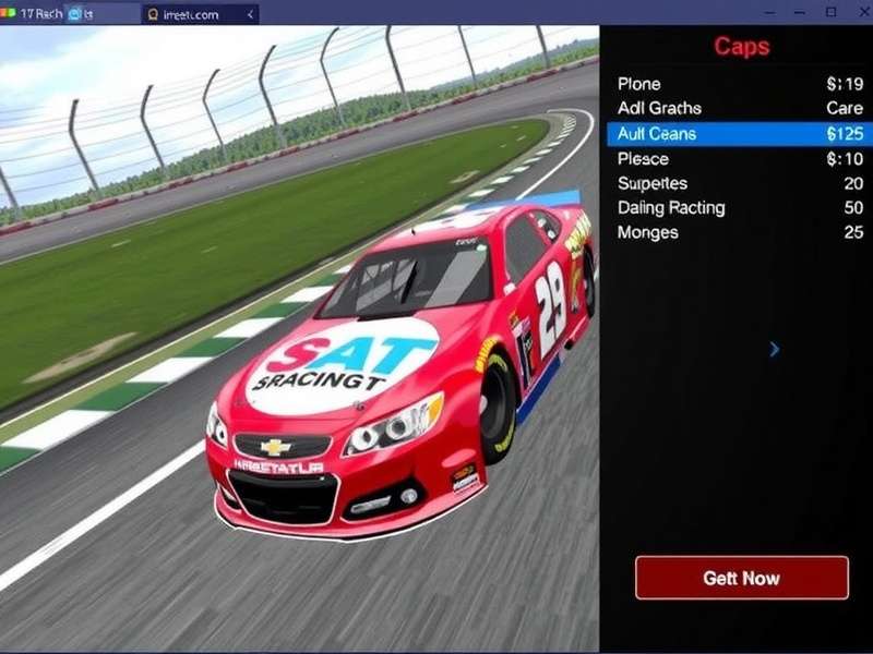 NASCAR stock cars racing on a track in Real Racing 3 — India guide overview